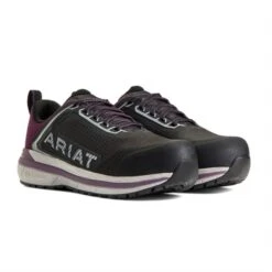 Women's Ariat Outpace Composite Toe -Work Shoe Store 3 650 ariat outpace composite toe black shadow purple