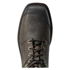 Men's Ariat Workhog XT 8" Side-Zip Carbon Toe Waterproof Boots -Work Shoe Store 3 650 ariat workhog xt 8 side zip carbon toe waterproof bruin brown