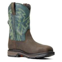Men's Ariat Workhog XT BOA Composite Toe Waterproof Boots -Work Shoe Store 3 650 ariat workhog xt boa composite toe waterproof boots bruin brown dark forest