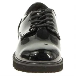 Men's Bates High Gloss Duty Oxford -Work Shoe Store 3 650 bates high gloss duty oxford black1