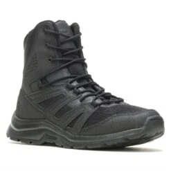 Men's Bates Rally Force Tall Side-Zip Boots -Work Shoe Store 3 650 bates rally force tall side zip boots black