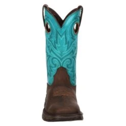 Women's Durango Lady Rebel Bar None Boots -Work Shoe Store 3 650 durango lady rebel bar none brown turquoise