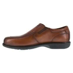 Men's Florsheim Coronis Slip-On Steel Toe -Work Shoe Store 3 650 florsheim coronis slip on steel toe brown