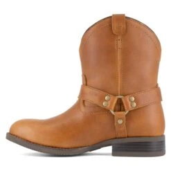 Women's Frye Supply Harness Steel Toe Boots -Work Shoe Store 3 650 frye supply harness steel toe boots brown