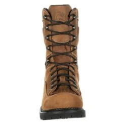 Men's Georgia Comfort Core Logger Composite Toe Waterproof Boots -Work Shoe Store 3 650 georgia comfort core logger composite toe waterproof brown