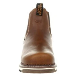 Men's Georgia Wedge Chelsea Waterproof Work Boots -Work Shoe Store 3 650 georgia wedge chelsea waterproof work boots brown