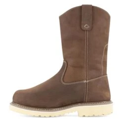 Men's Iron Age 11" Solidifier Pull-On Composite Toe Met Guard Boots -Work Shoe Store 3 650 iron age 11 solidifier pull on composite toe met guard boots brown