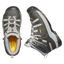 Women's Keen Utility Flint II MID Steel Toe Waterproof Boots -Work Shoe Store 3 650 keen utility flint ii mid steel toe waterproof boots magnet vapor