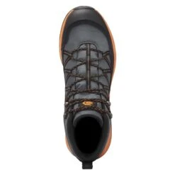 Men's LaCrosse 4" San Juan Mid GTX Boots -Work Shoe Store 3 650 lacrosse 4 san juan mid gtx boots gunmetal orange