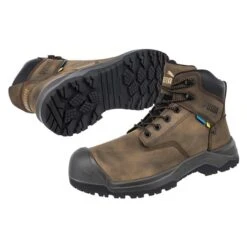 Men's Puma Safety 6" Granite HD MT Composite Toe Waterproof Boots -Work Shoe Store 3 650 puma safety 6 granite hd mt composite toe waterproof boots brown