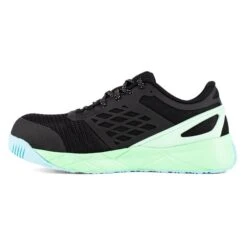 Women's Reebok Nanoflex TR Work Composite Toe -Work Shoe Store 3 650 reebok nanoflex tr work composite toe black seafoam green white