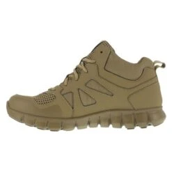 Men's Reebok Sublite Cushion Tactical Mid Boots -Work Shoe Store 3 650 reebok sublite cushion tactical mid coyote