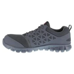 Men's Reebok Sublite Cushion Work Composite Toe SR -Work Shoe Store 3 650 reebok sublite cushion work composite toe sr gray