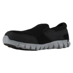 Men's Reebok Sublite Cushion Work Slip-On Alloy Toe SR -Work Shoe Store 3 650 reebok sublite cushion work slip on alloy toe sr black
