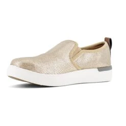 Women's Rockport Works Parissa Classic Slip-On Composite Toe -Work Shoe Store 3 650 rockport works parissa classic slip on composite toe gold