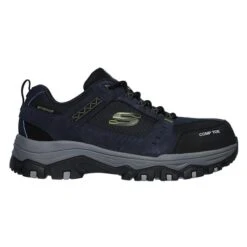 Men's Skechers Work Greetah Composite Toe Waterproof -Work Shoe Store 3 650 skechers work greetah composite toe waterproof navy