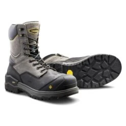 Men's Terra 8" Gantry Waterproof Boots -Work Shoe Store 3 650 terra 8 gantry waterproof boots gray