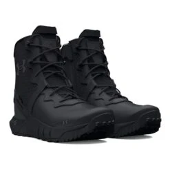 Men's Under Armour MG Valsetz Leather Side-Zip Waterproof Boots -Work Shoe Store 3 650 under armour mg valsetz leather side zip waterproof boots black