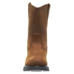 Men's Wolverine 10" Leather Wellington Steel Toe Boots -Work Shoe Store 3 650 wolverine 10 leather wellington steel toe brown