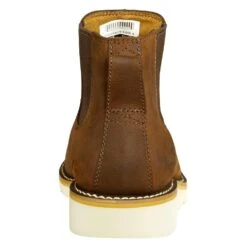 Men's Carhartt 5" Wedge Chelsea Boots -Work Shoe Store 4 1001 carhartt 5 wedge chelsea boots dark bison oil tanned leather1