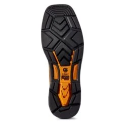 Men's Ariat 11" Workhog XT H2O Wide Sqare Toe Waterproof Boots -Work Shoe Store 4 650 ariat 11 workhog xt h2o wide square toe waterproof boots destressed brown bravo brown