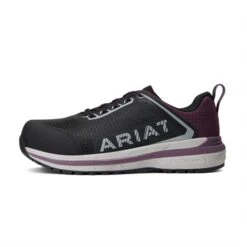 Women's Ariat Outpace Composite Toe -Work Shoe Store 4 650 ariat outpace composite toe black shadow purple