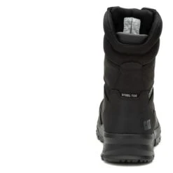 Men's CAT 8" Accomplice X Steel Toe Waterproof Boots -Work Shoe Store 4 650 cat accomplice x 8 steel toe waterproof boots black