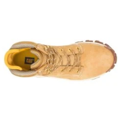 Men's CAT Invader Hi Steel Toe Boots -Work Shoe Store 4 650 cat invader hi steel toe boots honey reset