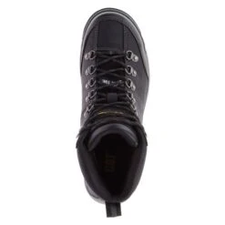 Men's CAT Threshold Steel Toe Waterproof Boots -Work Shoe Store 4 650 cat threshold steel toe waterproof black