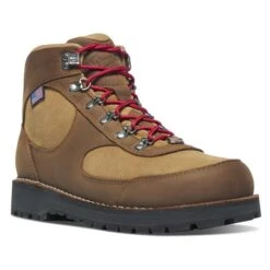 Men's Danner 5" Cascade Crest GTX Waterproof Boots -Work Shoe Store 4 650 danner 5 cascade crest gtx waterproof boots grizzly brown rhodo red gtx