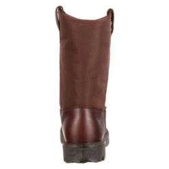 Men's Georgia 11" Homeland Steel Toe Waterproof Boots -Work Shoe Store 4 650 georgia 11 homeland steel toe waterproof brown