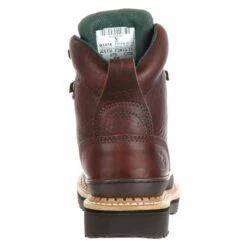 Women's Georgia 6" Giant Steel Toe Boots -Work Shoe Store 4 650 georgia 6 giant steel toe soggy brown2