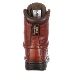 Men's Georgia 8" Eagle Light Boots -Work Shoe Store 4 650 georgia 8 eagle light russet wildwood
