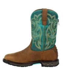 Women's Georgia Carbo-Tec LT Waterproof Boots -Work Shoe Store 4 650 georgia carbo tec lt waterproof boots brown