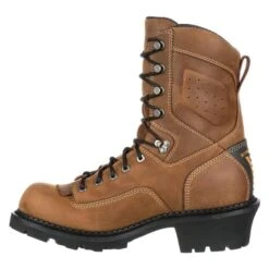Men's Georgia Comfort Core Logger Composite Toe Waterproof Boots -Work Shoe Store 4 650 georgia comfort core logger composite toe waterproof brown