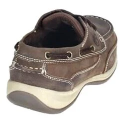Women's Rockport Works Sailing Club Boat Shoe Steel Toe -Work Shoe Store 4 650 rockport works sailing club boat shoe steel toe brown2