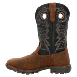 Men's Rocky Legacy 32 Western Steel Toe Waterproof Boots -Work Shoe Store 4 650 rocky legacy 32 western steel toe waterproof boots brown