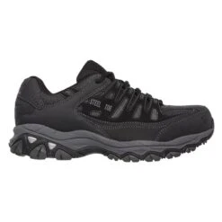 Men's Skechers Work Cankton Steel Toe -Work Shoe Store 4 650 skechers work cankton steel toe black