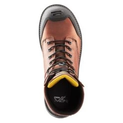 Men's Terra 8" Patton Aluminum Toe Waterproof Boots -Work Shoe Store 4 650 terra 8 patton aluminum toe waterproof boots brown