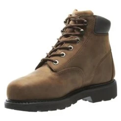 Men's Wolverine 6" McKay Steel Toe Waterproof Boots -Work Shoe Store 4 650 wolverine 6 mckay steel toe waterproof brown