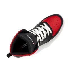 Men's Airwalk Arena Mid Composite Toe Boots -Work Shoe Store 5 650 airwalk arena mid composite toe boots black red