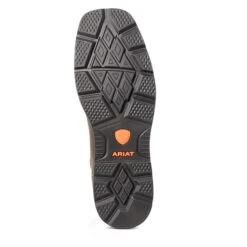 Men's Ariat Groundwork Wide Square Toe Waterproof Steel Toe Boots -Work Shoe Store 5 650 ariat groundwork wide square toe waterproof steel toe boots brown after dark