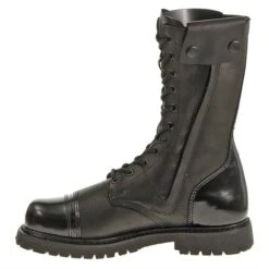 Men's Bates 11" Paratrooper Side-Zip Boots -Work Shoe Store 5 650 bates 11 paratrooper side zip black