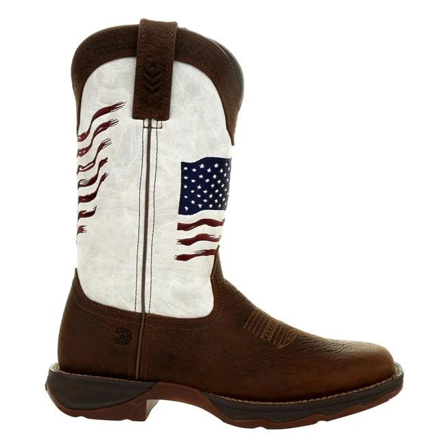 Women's Durango Lady Rebel Distressed Flag Embroidery Western Boots 6 Women's Durango Lady Rebel Distressed Flag Embroidery Western Boots - Image 6