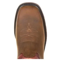 Men's Georgia 11" Carbo-Tec Square Toe Pull-On Waterproof Boots -Work Shoe Store 5 650 georgia 11 carbo tec square toe pull on waterproof brown red