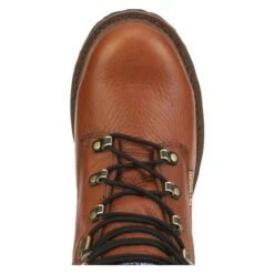Men's Georgia 8" Internal Met Steel Toe Boots -Work Shoe Store 5 650 georgia 8 internal met steel toe briar brown