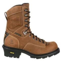 Men's Georgia Comfort Core Logger Composite Toe Waterproof Boots -Work Shoe Store 5 650 georgia comfort core logger composite toe waterproof brown