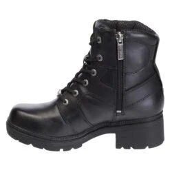 Women's Harley Davidson Footwear Jocelyn Side-Zip Boots -Work Shoe Store 5 650 harley davidson footwear jocelyn side zip black