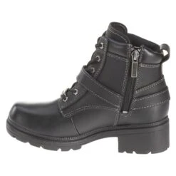 Women's Harley Davidson Tegan Side-Zip Boots -Work Shoe Store 5 650 harley davidson tegan side zip black