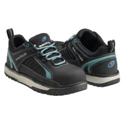 Women's Nautilus Urban Oxford Alloy Toe -Work Shoe Store 5 650 nautilus urban oxford alloy toe black teal
